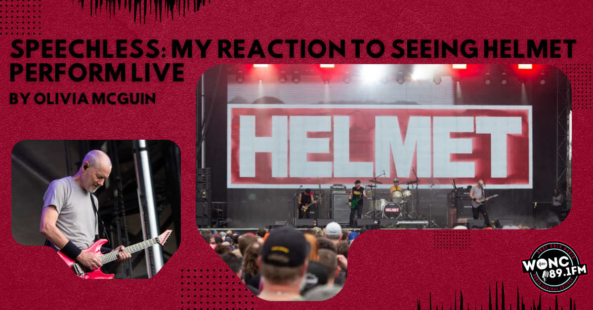 Speechless: My Reaction to Seeing Helmet Perform Live