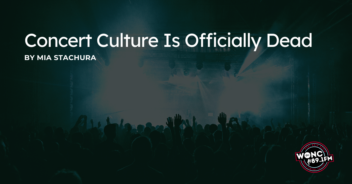Concert Culture Is Officially Dead